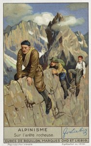 On a rocky arete by European School